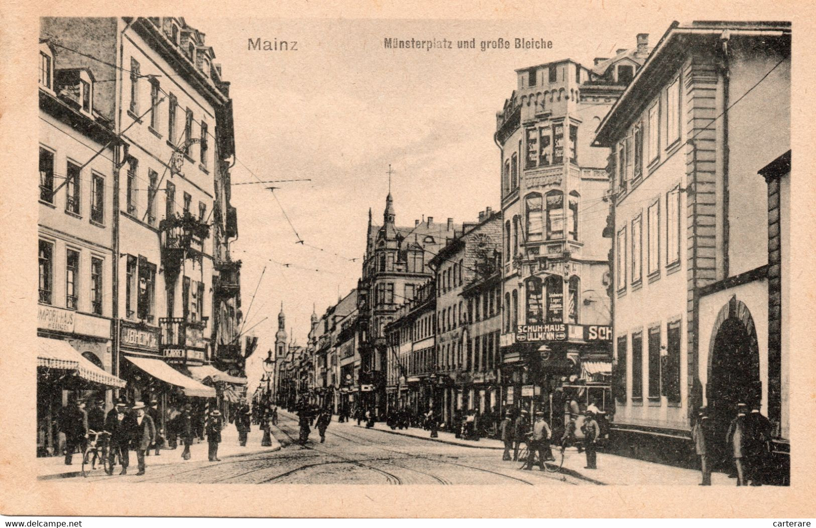 Allemagne,germany,Rhénanie-palatinat,MAYENCE,MAINZ,1900,COMMERCE - Mainz