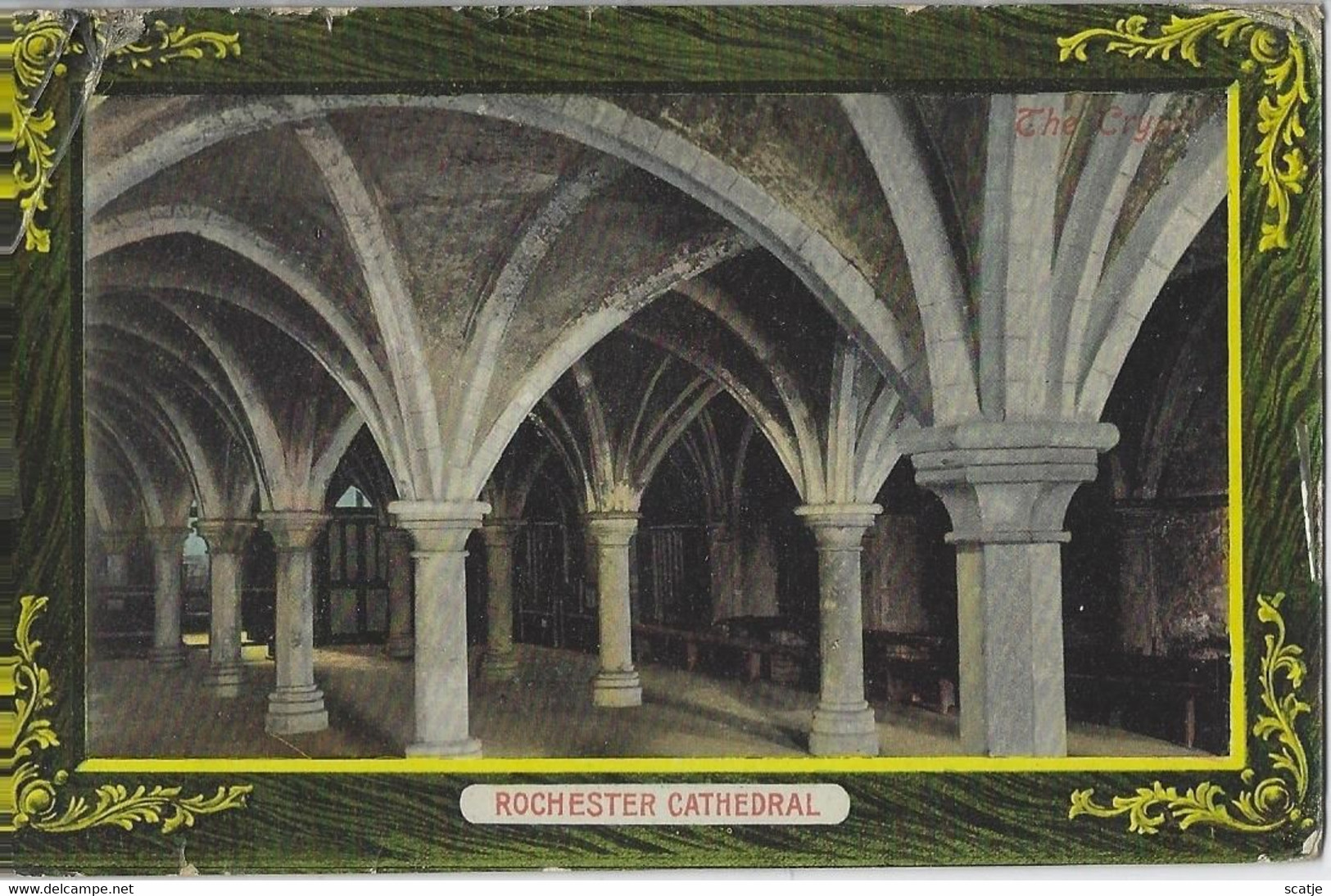 Rochester   -   Kathedral.   -    1911   Sheerness   Naar   Stonehouse  Devon - Rochester