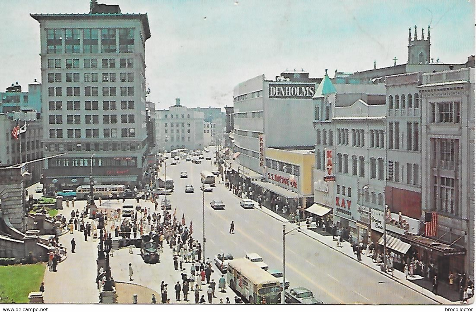 WORCESTER ( Angleterre ) -Main Street  ( Carte Petit Format ) - Worcester