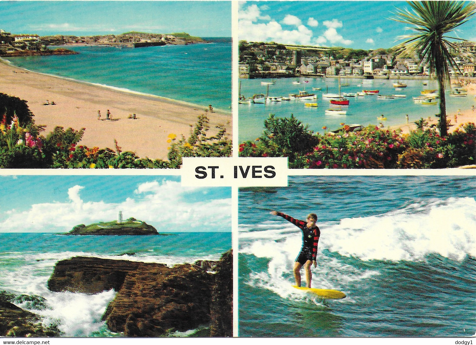 SCENES FROM ST. IVES, CORNWALL, ENGLAND. UNUSED POSTCARD   Pv7 - St.Ives