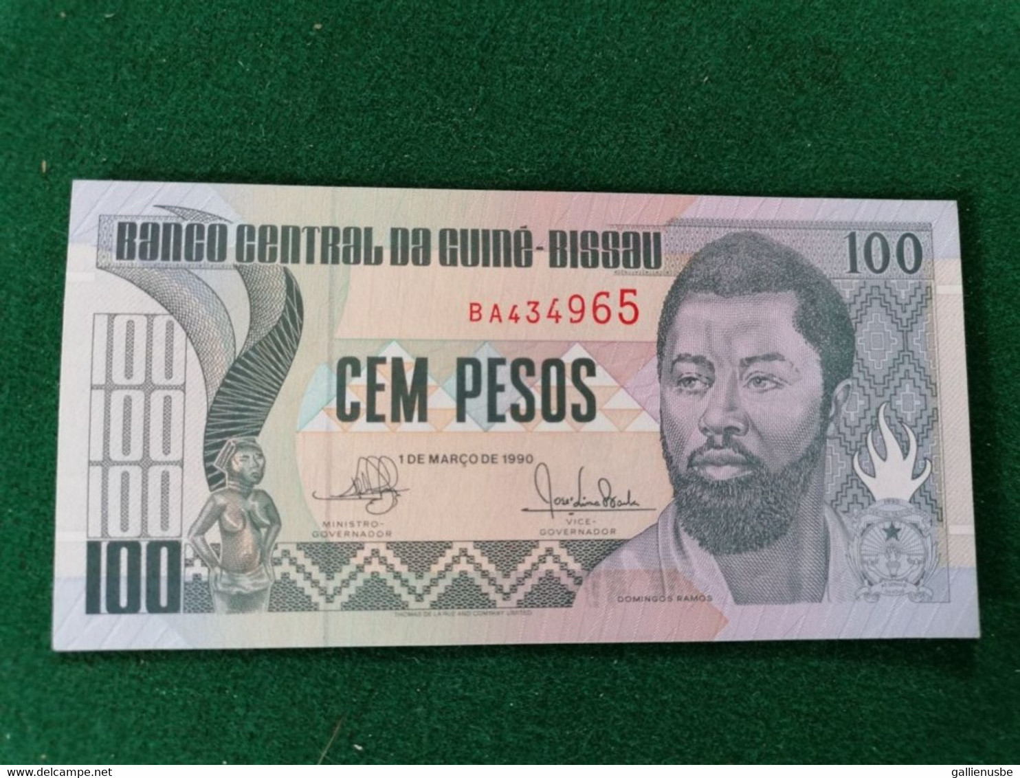 Guinée - Bissau -  100 Pesos   -    Unc - Superbe - Guinea-Bissau