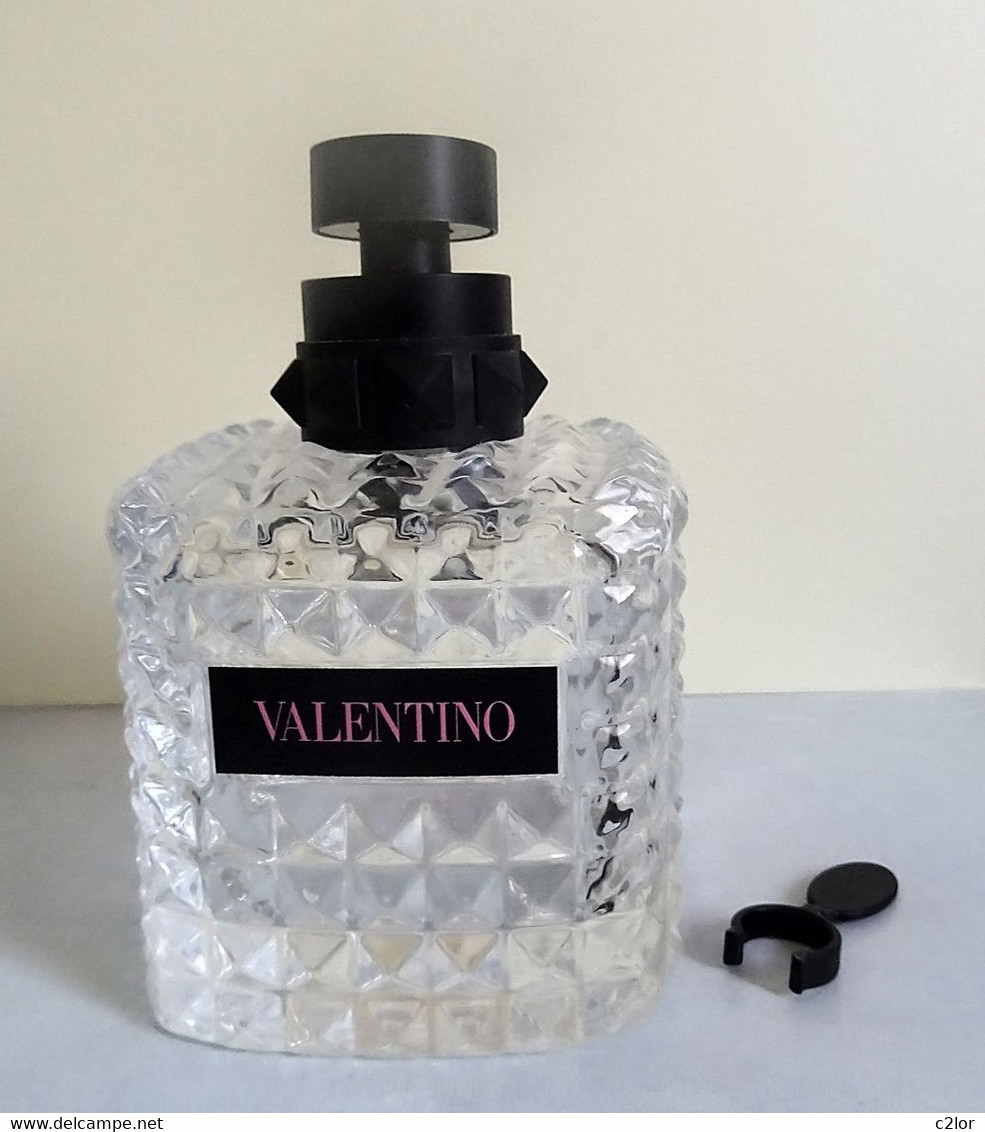 Joli Flacon Spray  "VALENTINO " EAU De Parfum  100 Ml VIDE Pour Collection Ou Décoration - Flacons (vides)