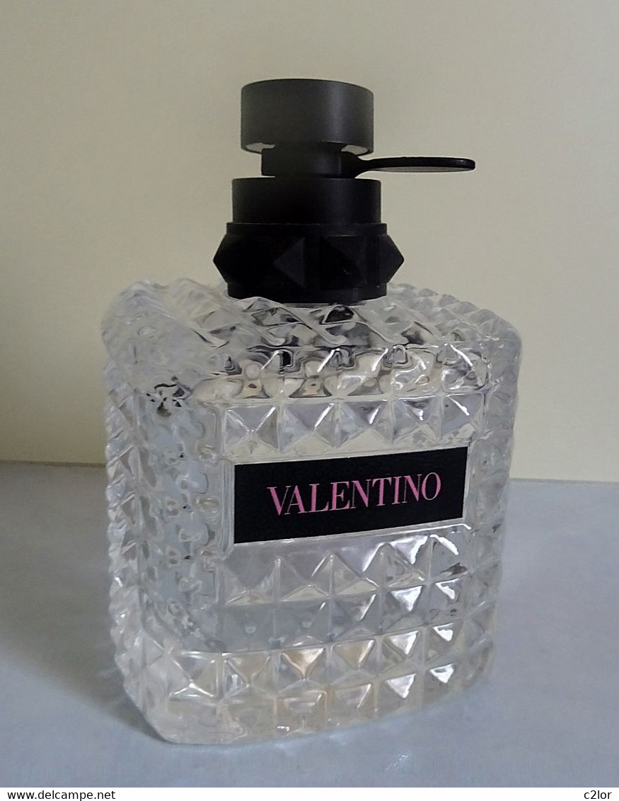 Joli Flacon Spray  "VALENTINO " EAU De Parfum  100 Ml VIDE Pour Collection Ou Décoration - Flacons (vides)