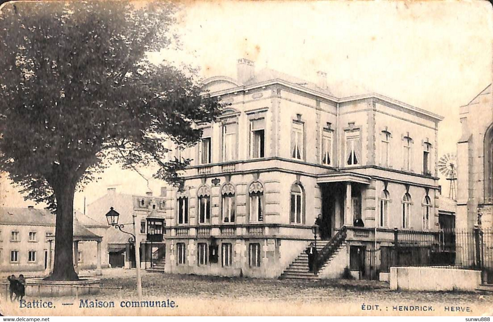 Battice - Maison Communale (Edit Hendrick 1904) - Herve