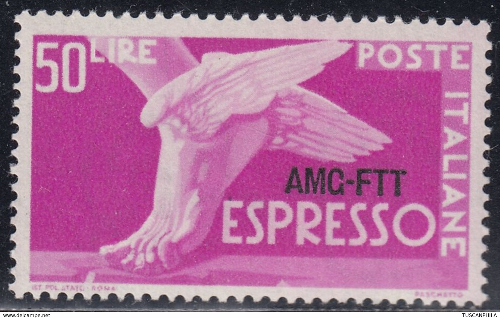 Trieste AMG-FTT Espressi Sass. 7 MNH** Cv 12 - Express Mail