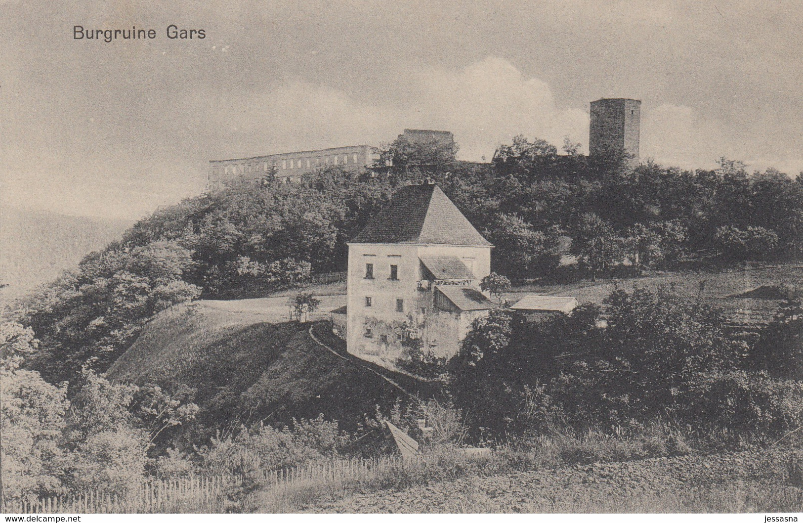 AK - Blick Zur Burgruine GARS 1920 - Gars Am Kamp