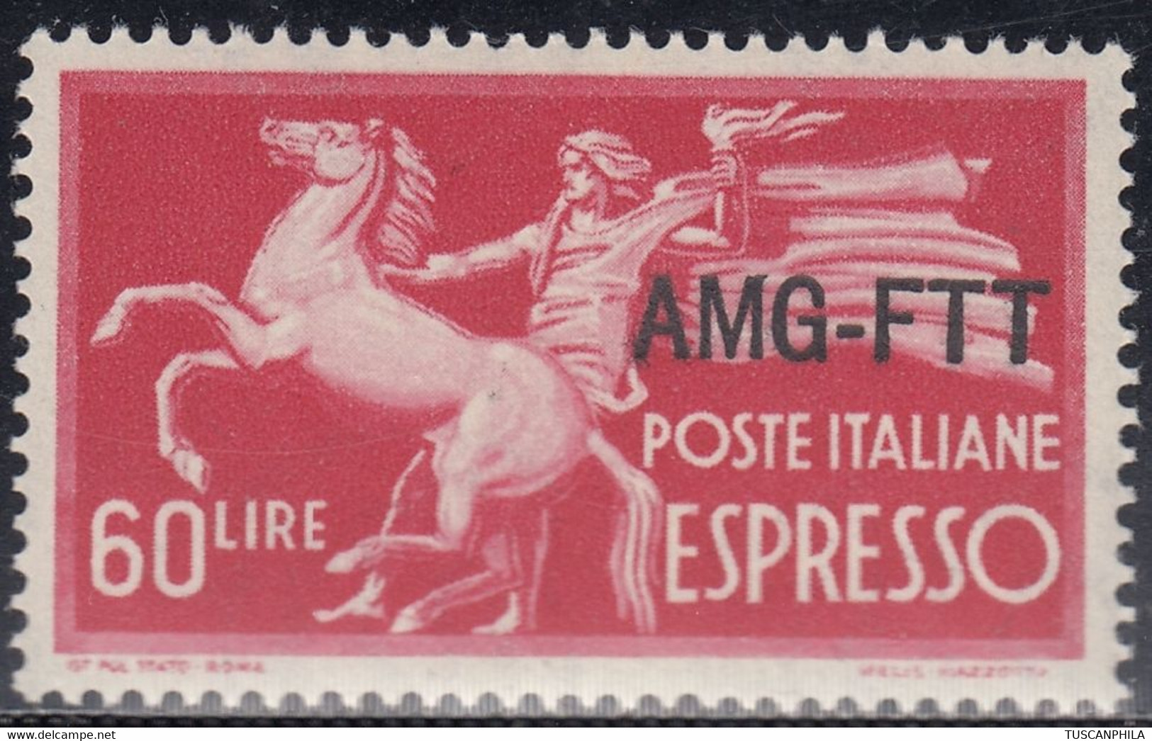 Trieste AMG-FTT Espressi Sass. 6 MNH** Cv 12 - Exprespost