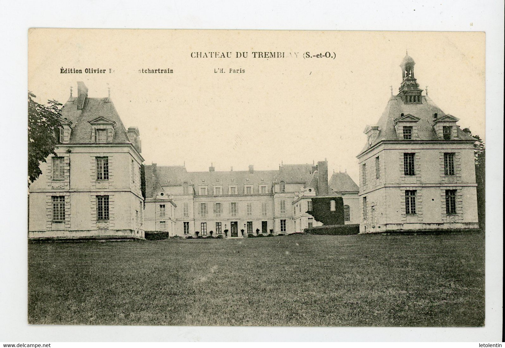 CPA : 93 - CHATEAU DE TREMBLAY - Tremblay En France