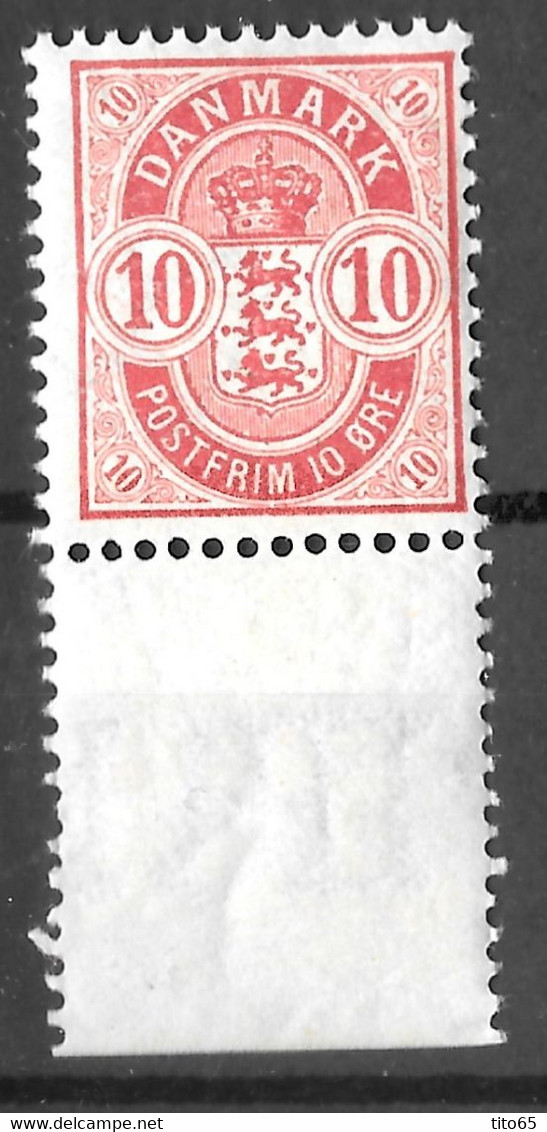 AFA # 35C  Denmark    MNH**    1902 - Nuovi