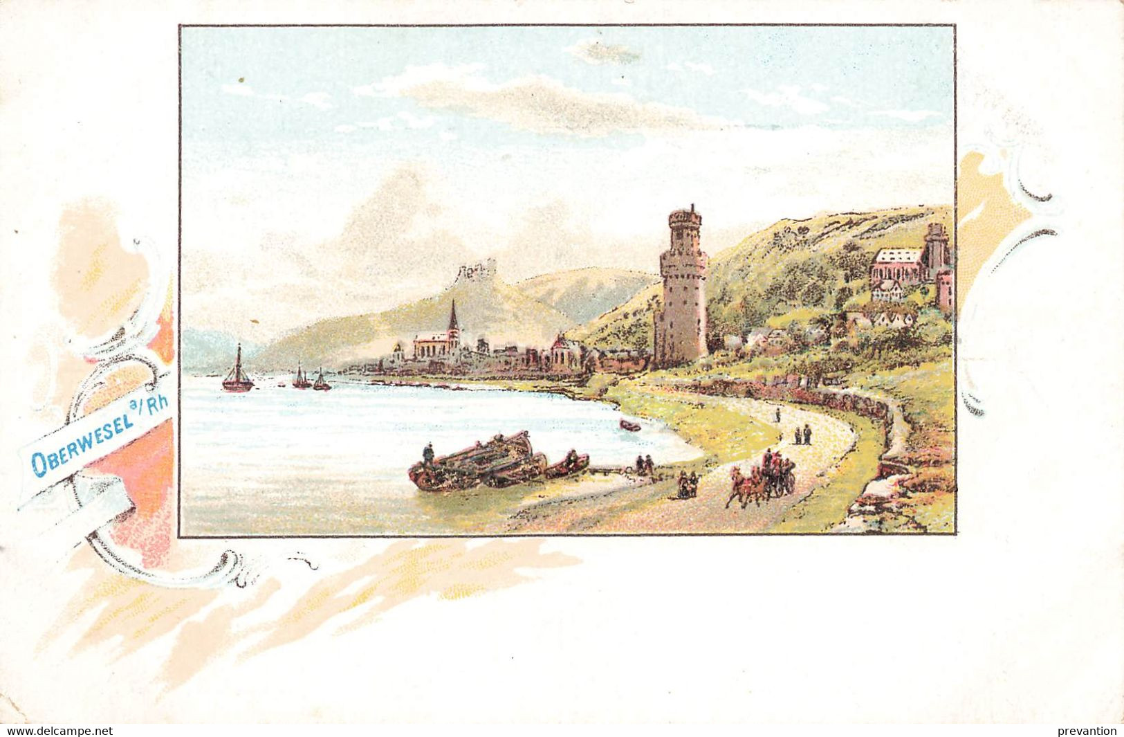 Litho - OBERWESEL - Oberwesel