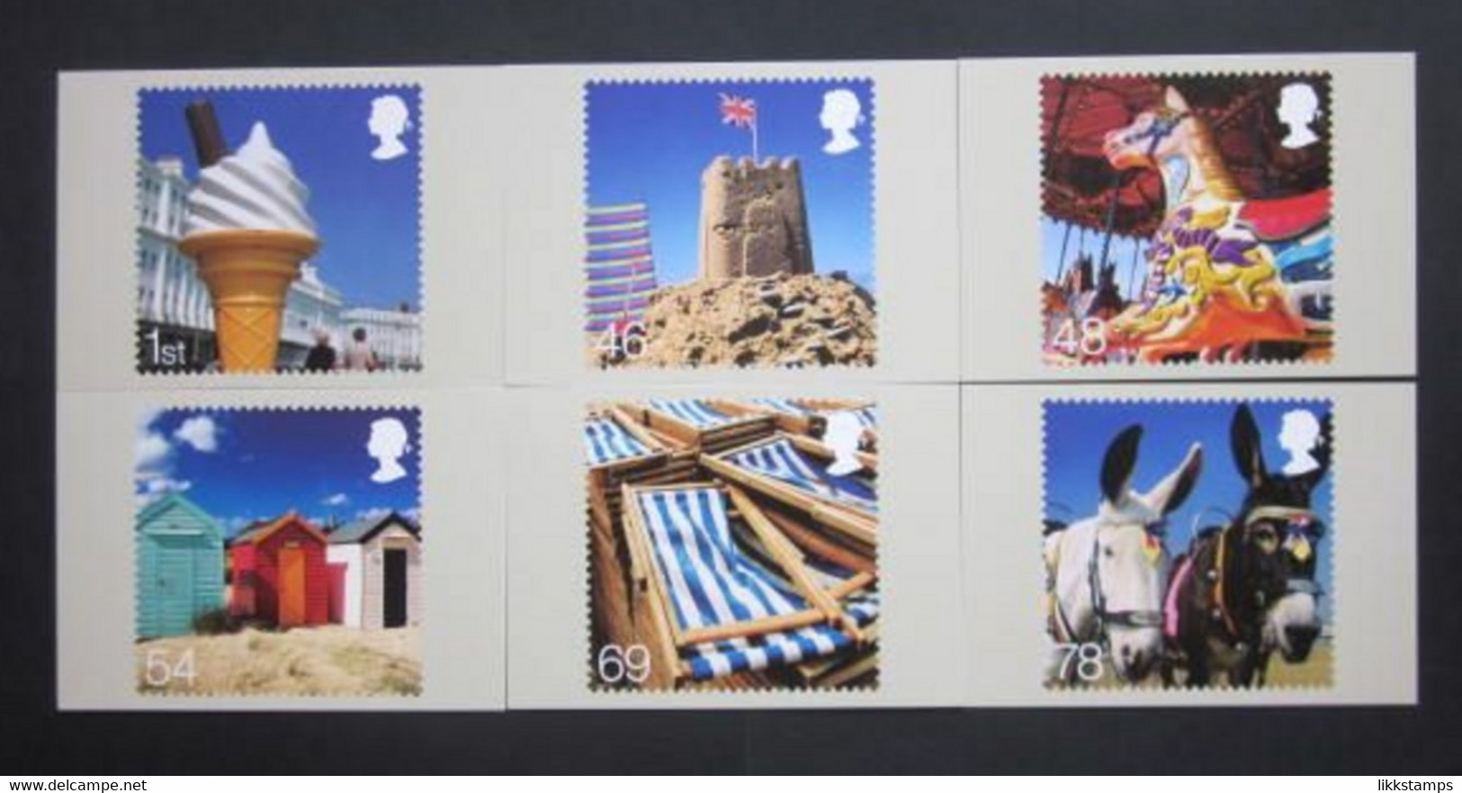 2007 'BESIDE THE SEASIDE' P.H.Q. CARDS UNUSED, ISSUE No. 298 (B) #00740 - PHQ Karten