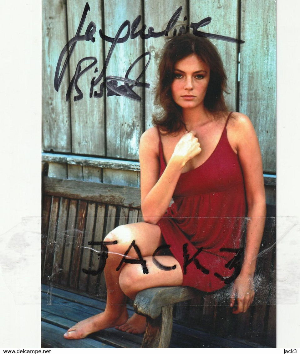 AUTOGRAFO - Jacqueline Bisset-Sexy ORIGINALE Autograph- - Autografi