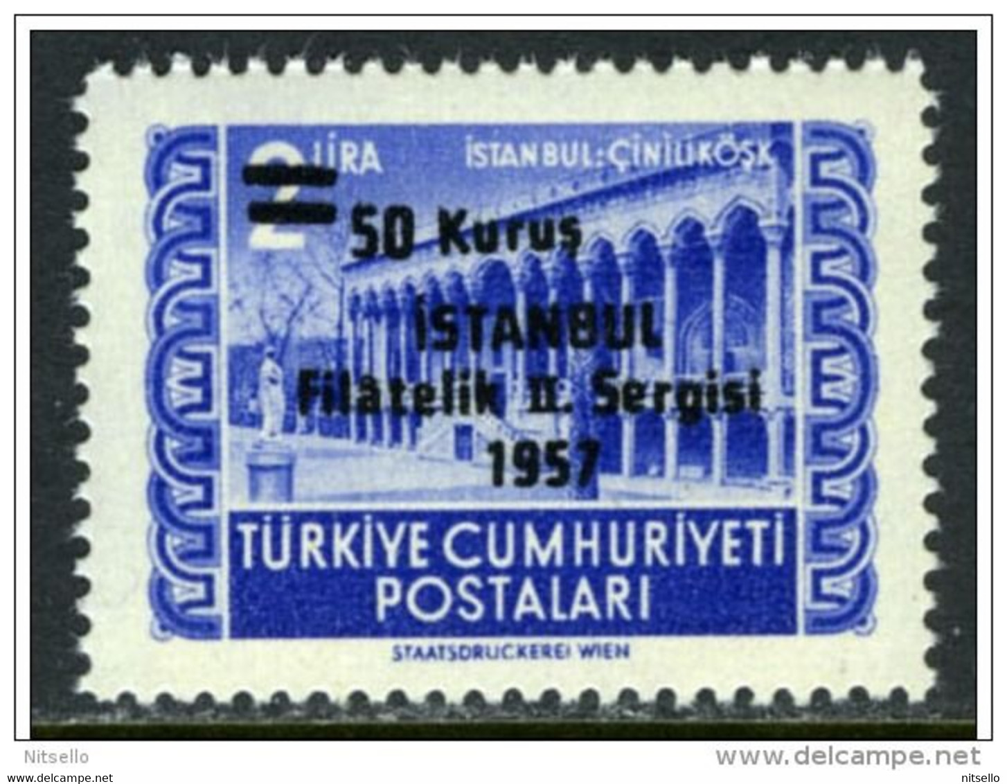 LOTE 1360  ///  TURQUIA   1957   Mi. 1530  ** MNH - Neufs