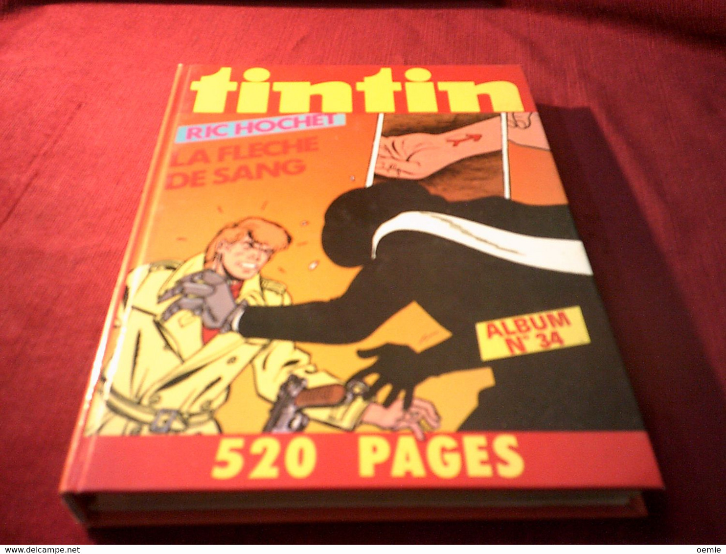 ALBUM TINTIN  N°  34 - Tintin