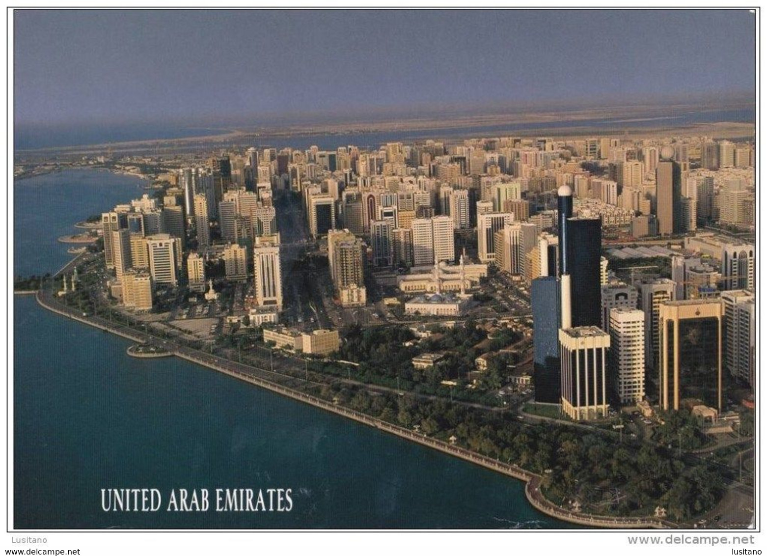 Postcard Big Size 21 X 14,8cms Abu Dhabi - United Arab Emirates - Emirats Arabes Unis