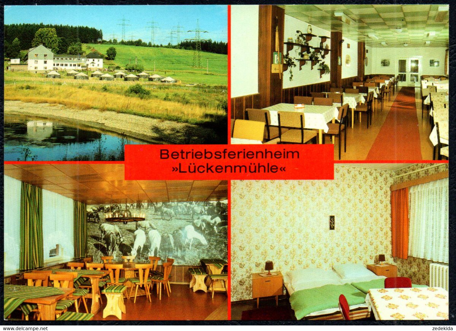 F7893 - TOP Remptedorf OT Lückenmühle Betriebsferienheim VEB Narva Rosa Luxemburg - Bild Und Heimat Reichenbach - Lobenstein