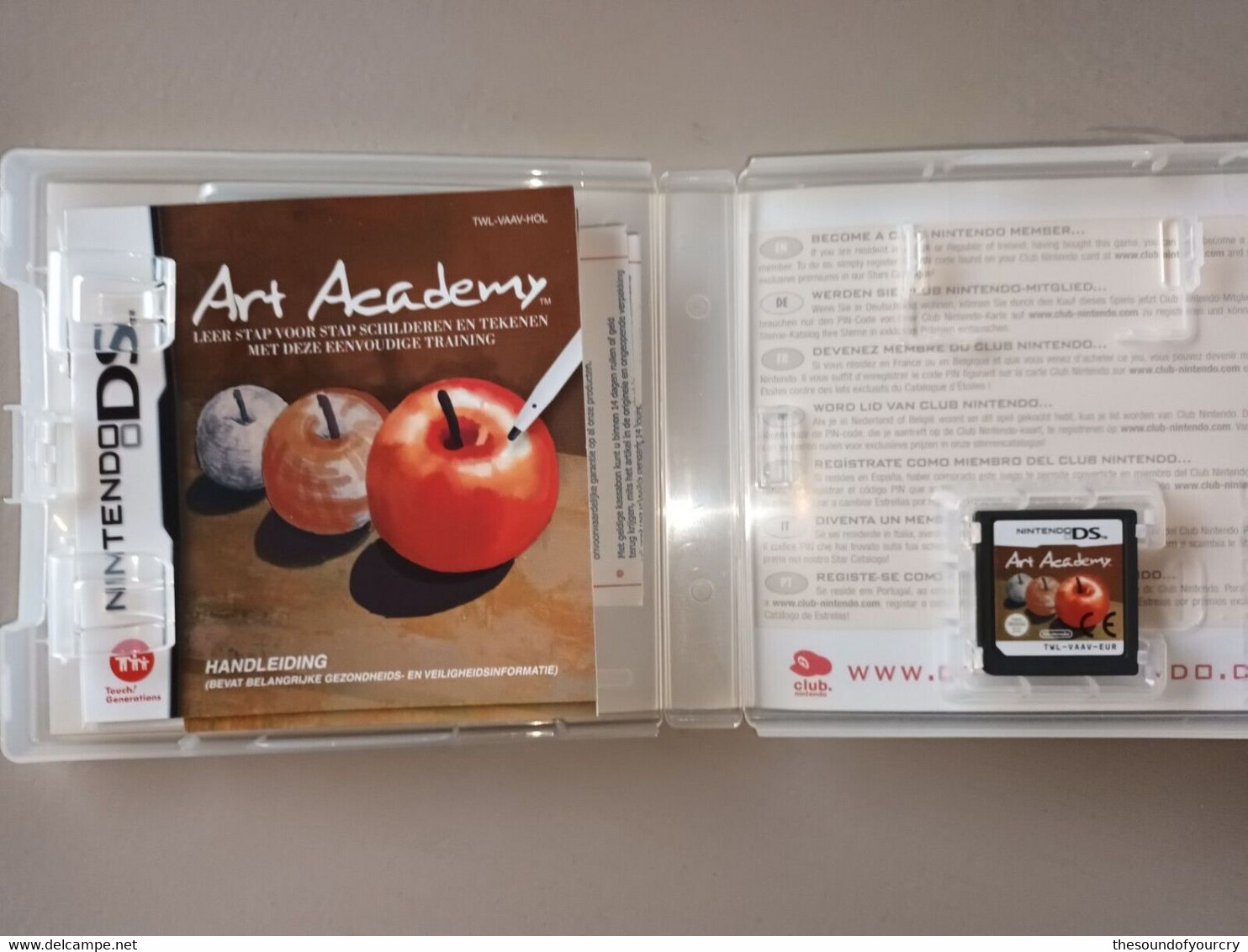 Game Nintendo Ds  Art Academy - Nintendo DS