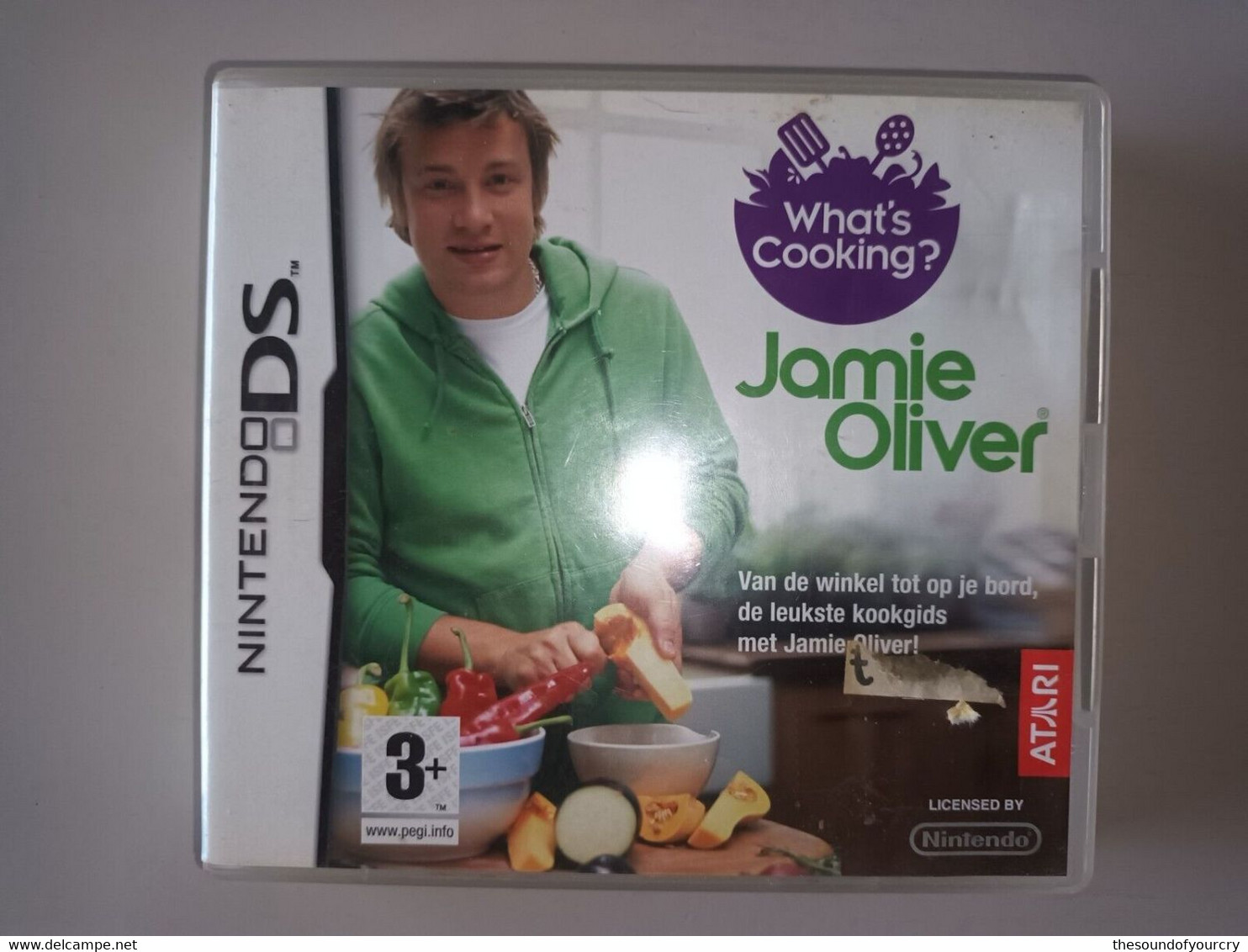 Game Nintendo Ds  Jamie Oliver What's Cooking - Nintendo DS