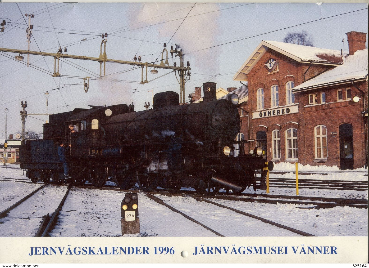 Catalogue Jarnvägskalender 1996 - Jarnvägsmusei Vänner  - En Suédois - Ohne Zuordnung