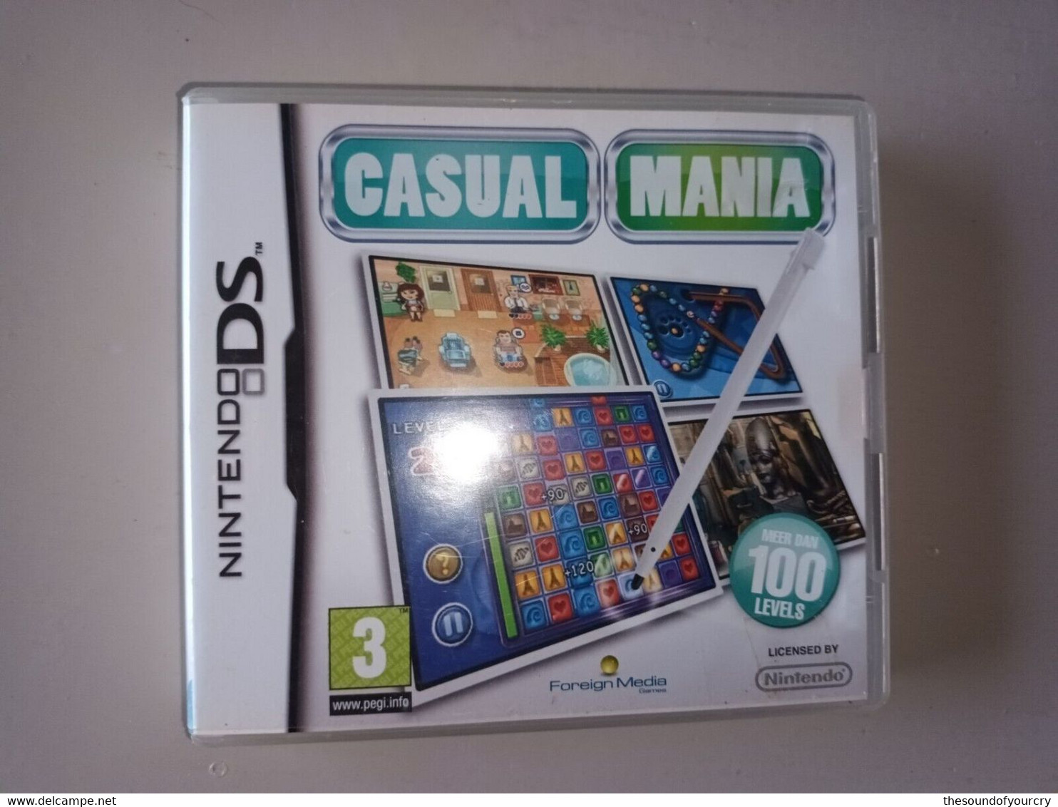 Game Nintendo Ds  Casual Mania - Nintendo DS
