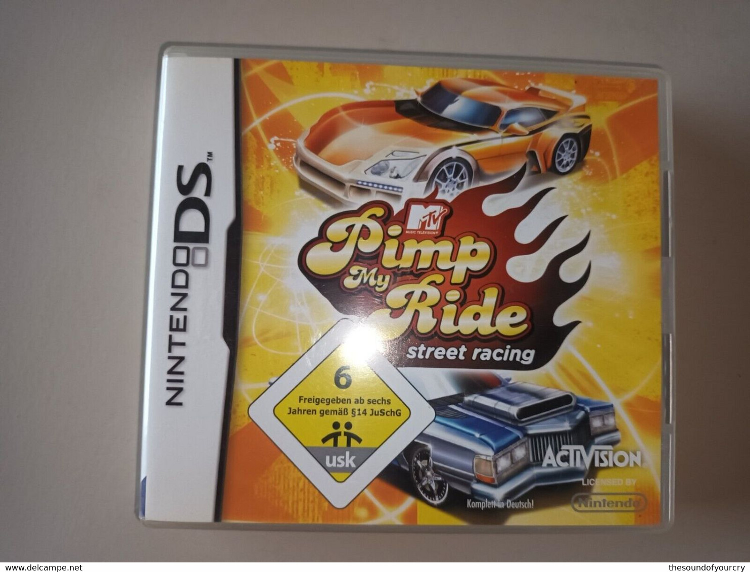 Game Nintendo Ds  Pimp My Ride Racing - Nintendo DS