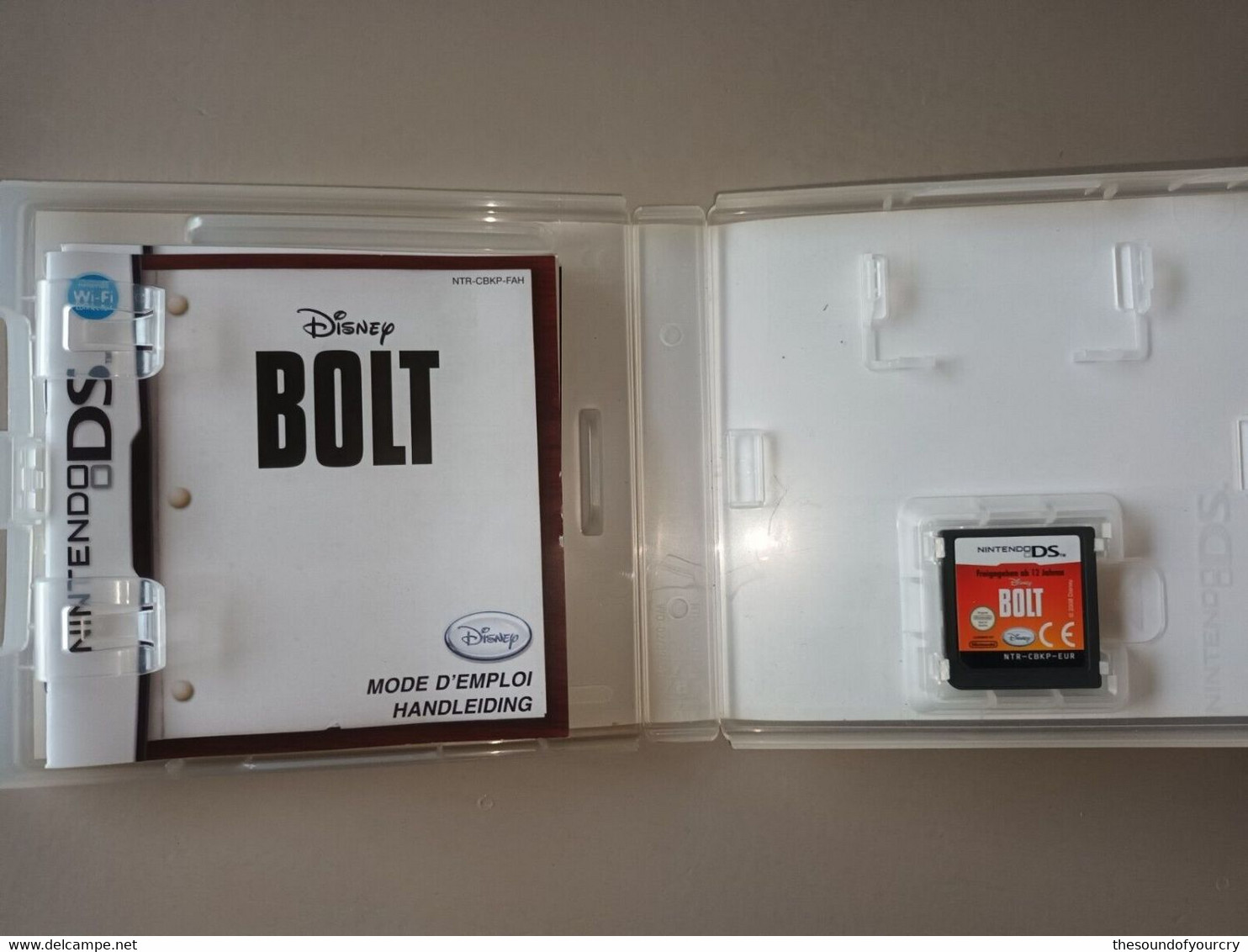 Game Nintendo Ds  Disney  Bolt - Nintendo DS