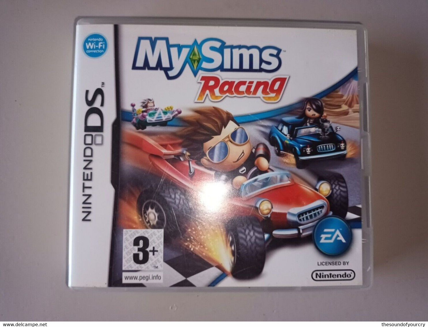 Game Nintendo Ds  My Sims Racing - Nintendo DS