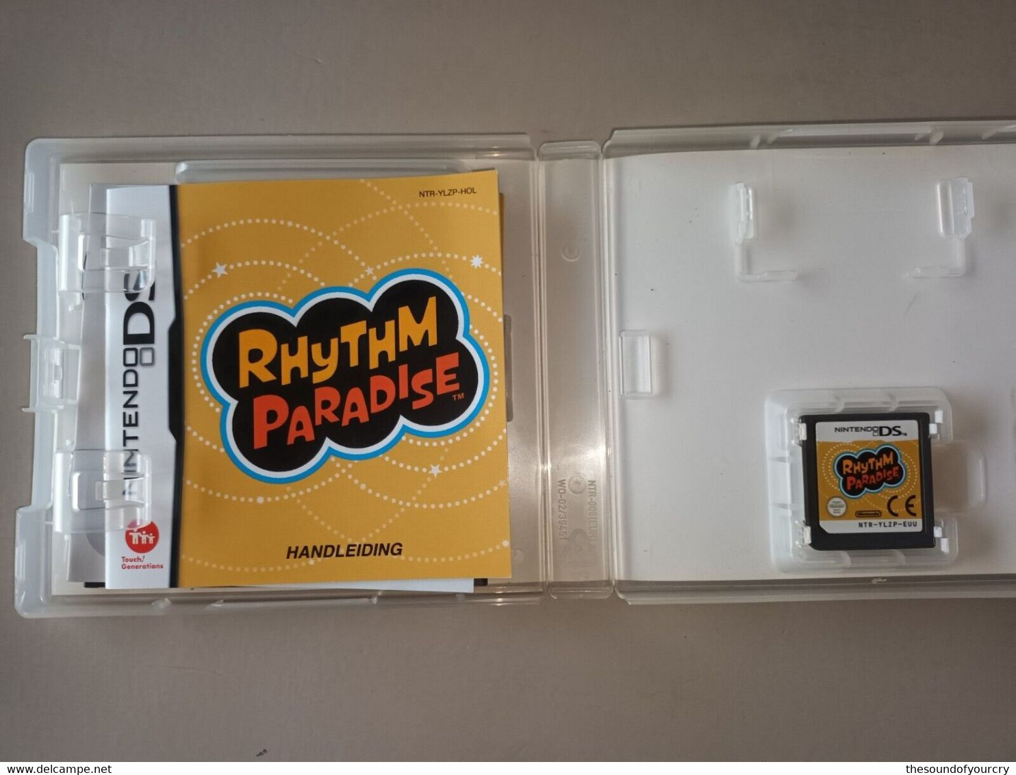 Game Nintendo Ds Rythem Paradise - Nintendo DS