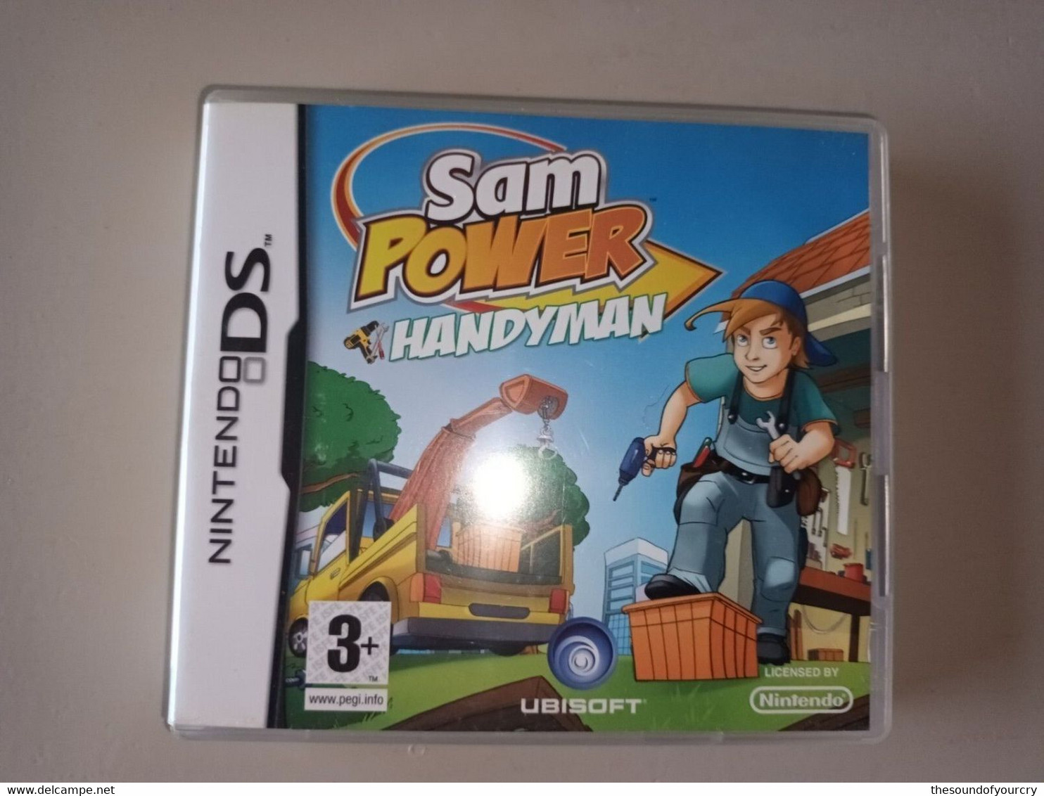 Game Nintendo Ds  Sam Power Handyman - Nintendo DS