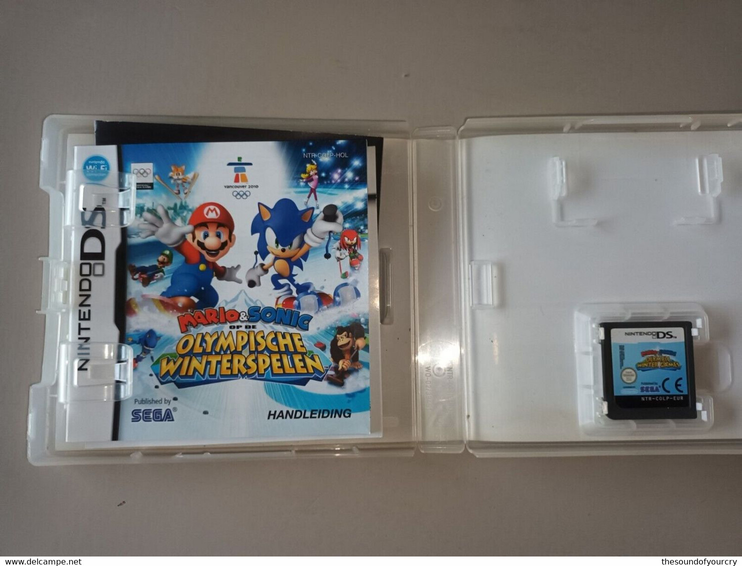 Game Nintendo Ds  Mario Bross Olympische Winterspelen - Nintendo DS