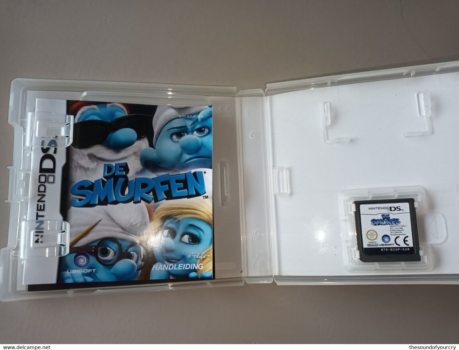 Game Nintendo Ds  De Smurfen - Nintendo DS