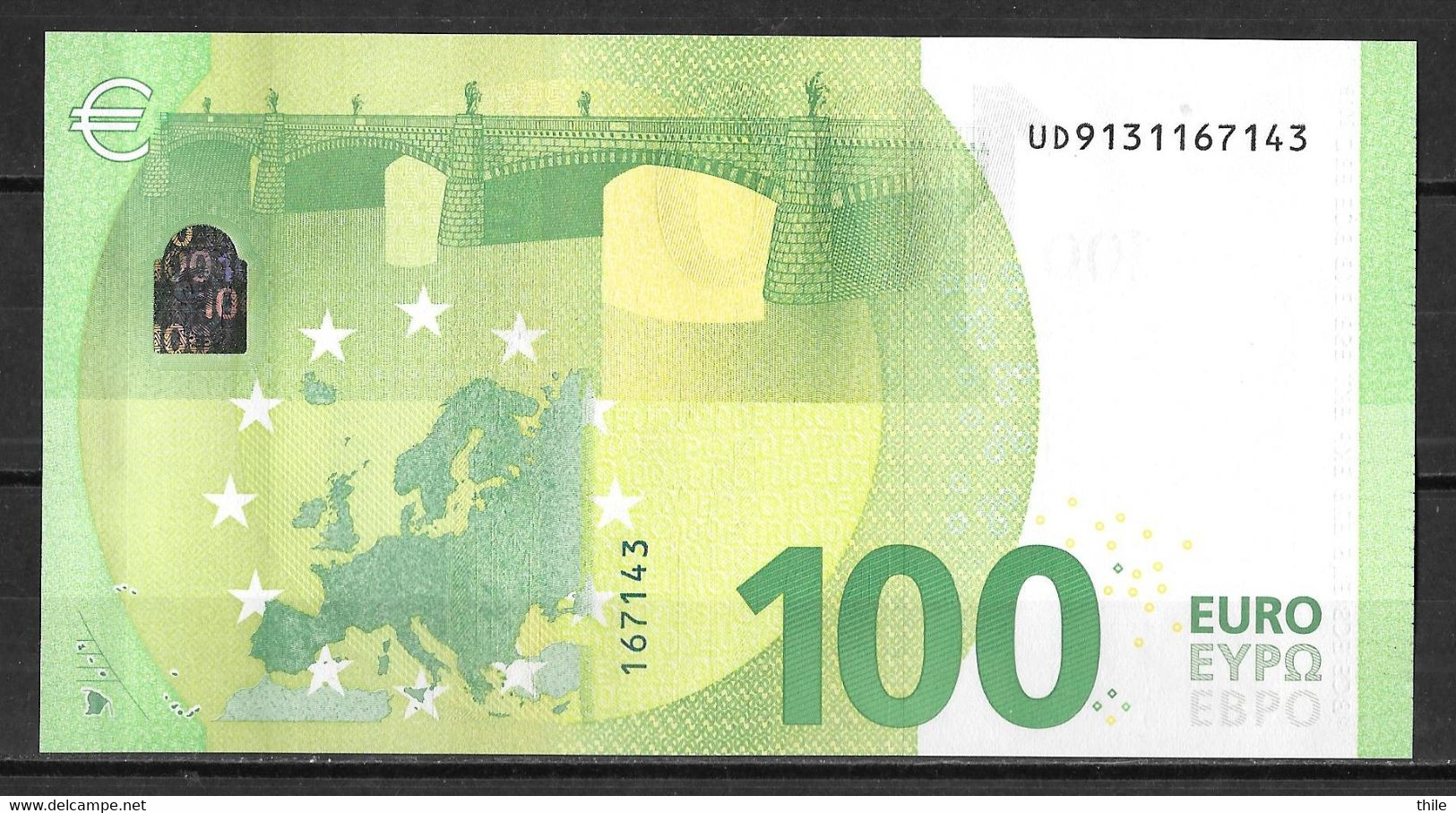 FRANCE - 100 € - UD - U005 H5 - UNC - 100 Euro