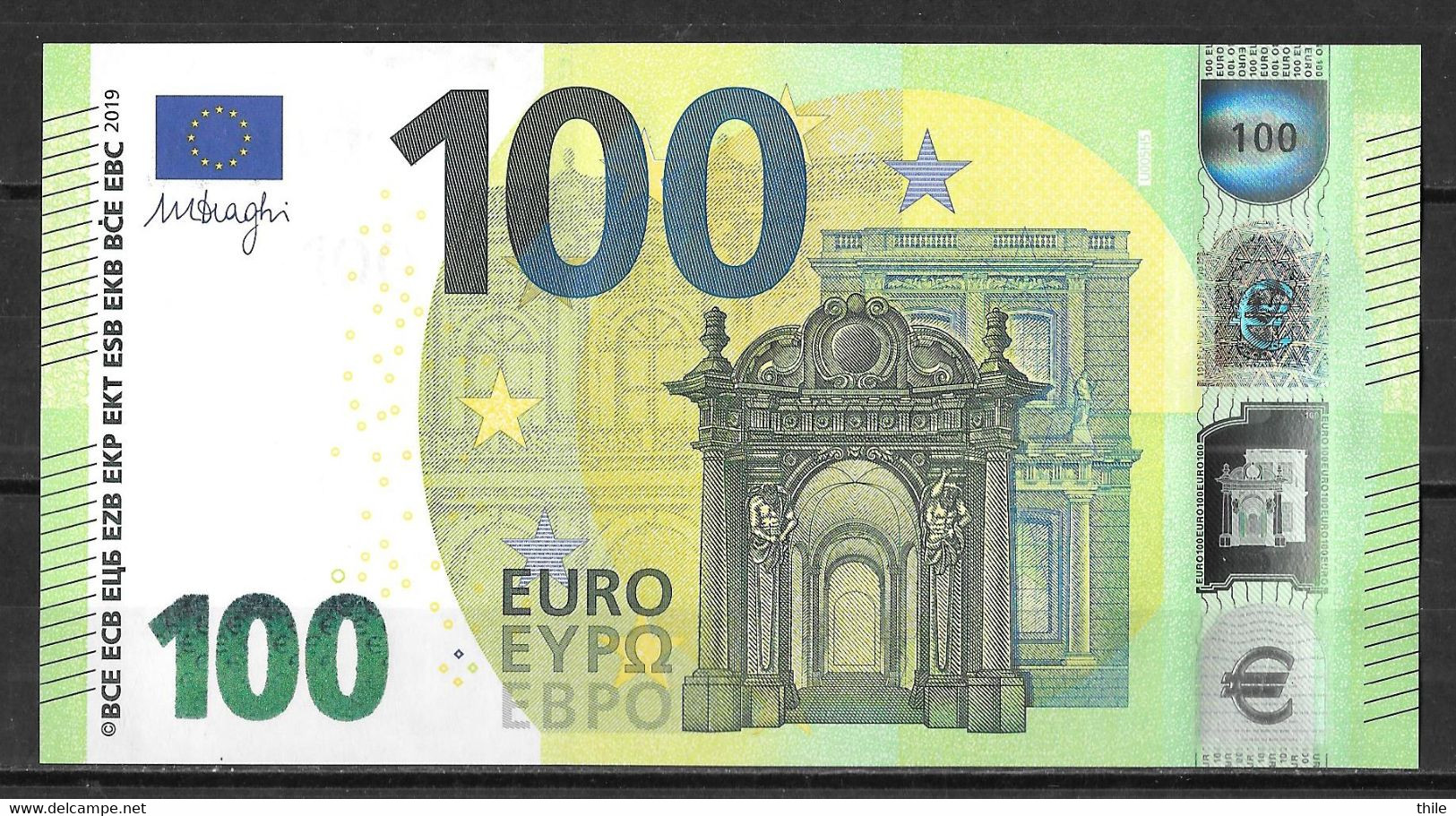 FRANCE - 100 € - UD - U005 H5 - UNC - 100 Euro