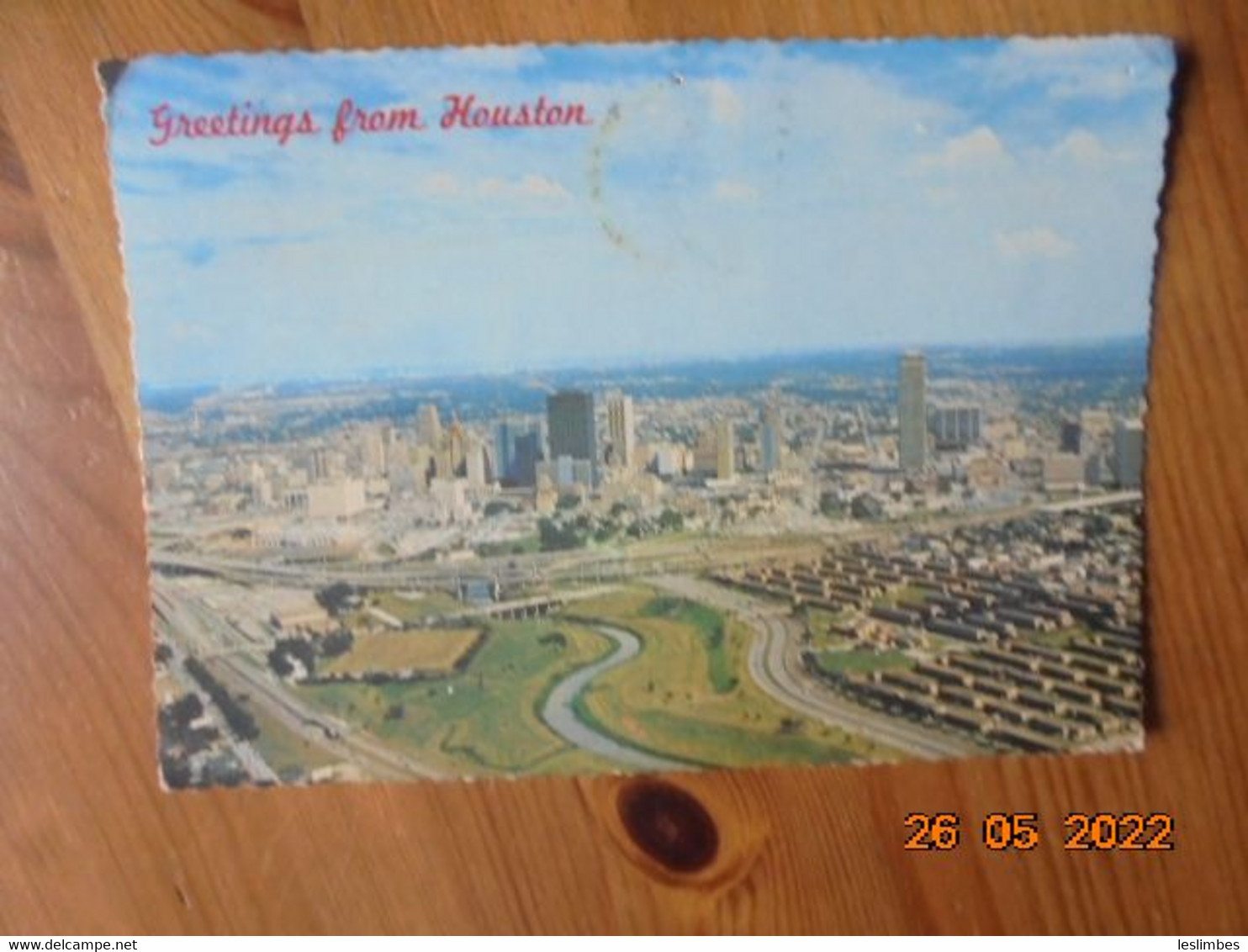 The Magnificent Houston Skyline. Astrocard AC16A PM 1971 - Houston