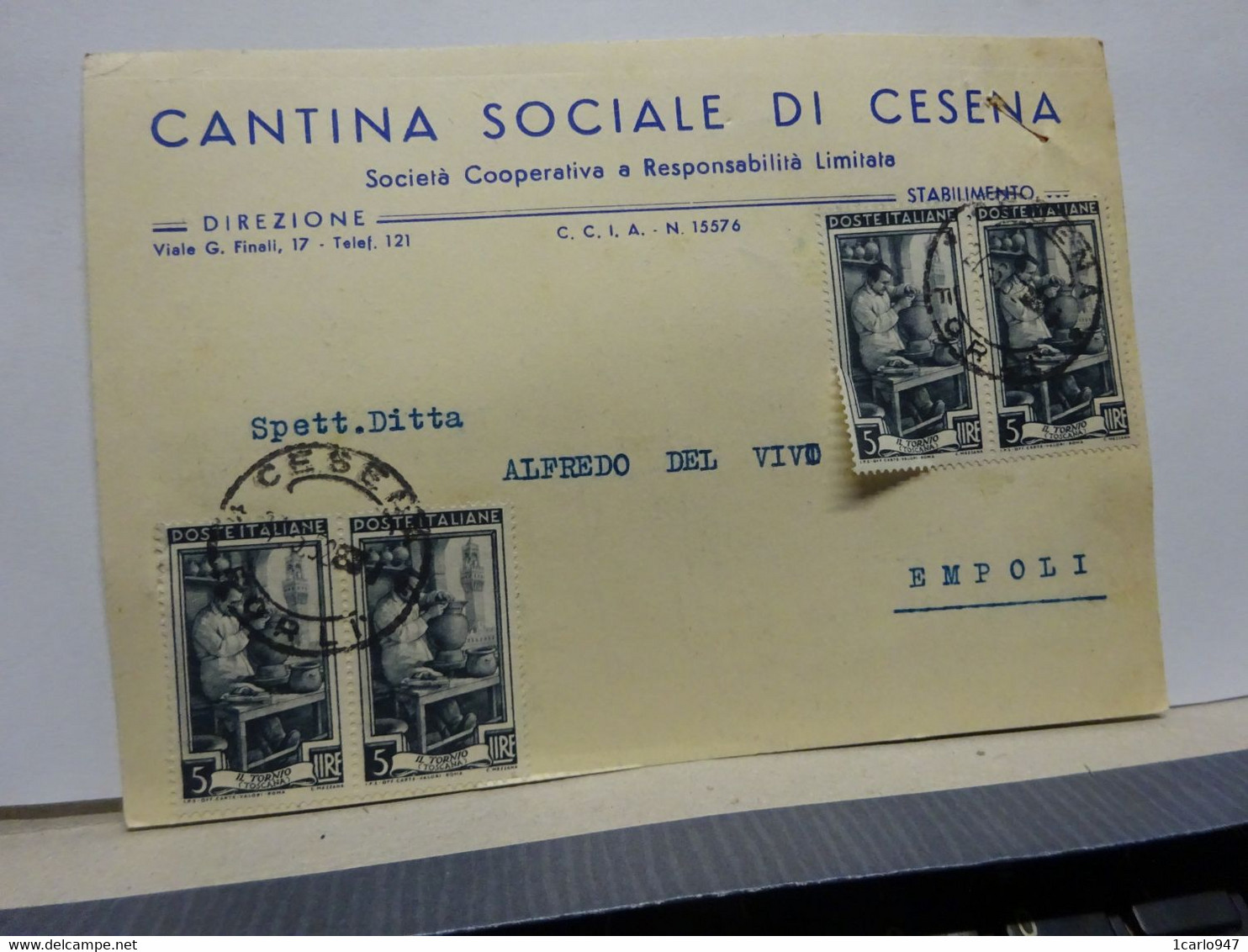 CESENA   --- VINO - UVA -  ACCESSORI  --   CANTINA SOCIALE DI CESENA - Viñedos