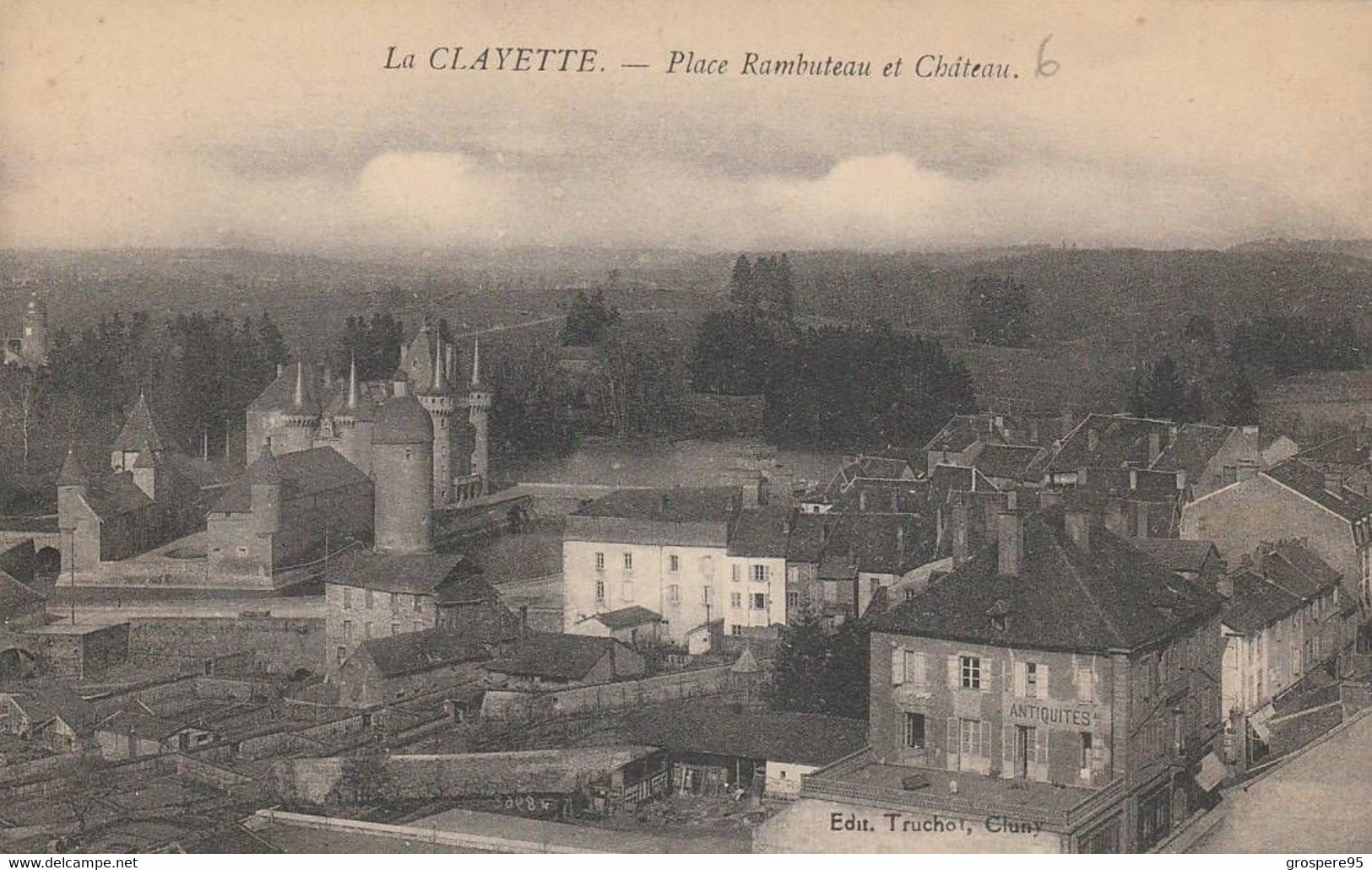 LA CLAYETTE PLACE RAMBUTEAU ET CHATEAU - Autres & Non Classés