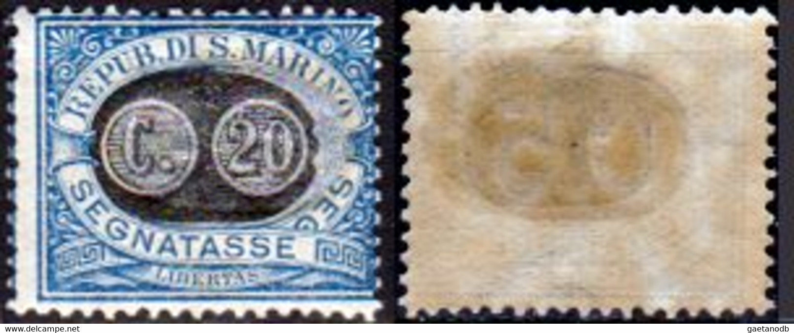 San-Marino-F0228 - Segnatasse 1931 (+) LH - Qualità A Vostro Giudizio. - Timbres-taxe