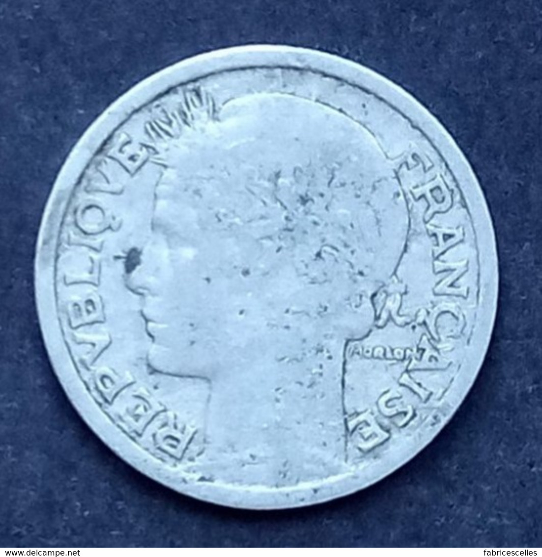 1 Franc Morlon Aluminium 1945 - 1 Franc