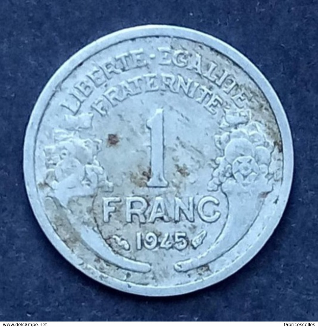 1 Franc Morlon Aluminium 1945 - 1 Franc