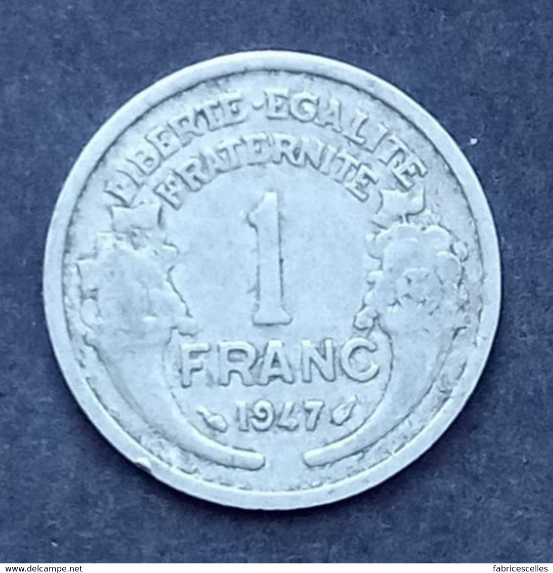 1 Franc Morlon Aluminium 1947 - 1 Franc