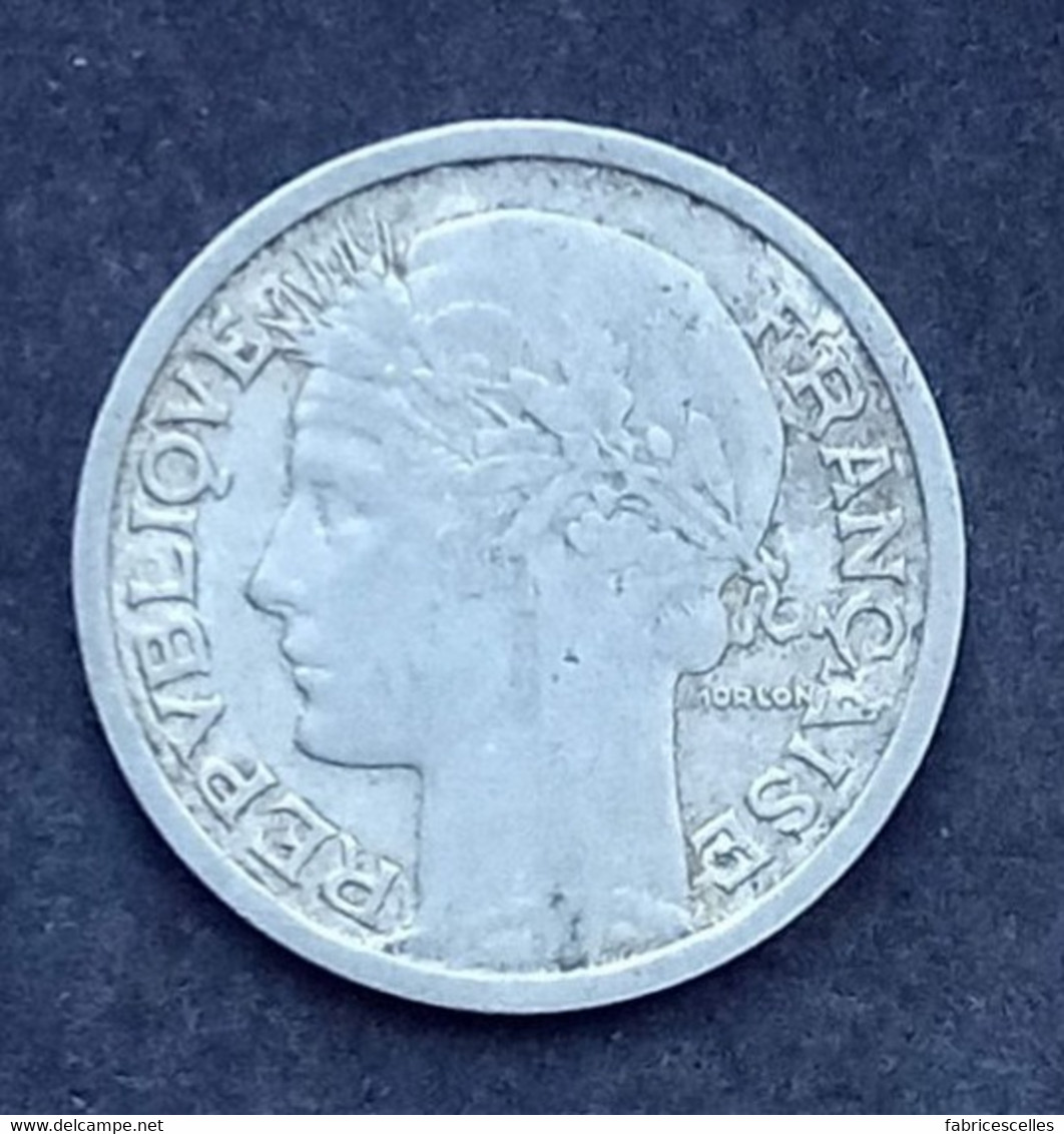 1 Franc Morlon Aluminium 1949 B - 1 Franc