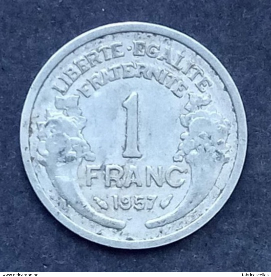 1 Franc Morlon Aluminium 1957 - 1 Franc