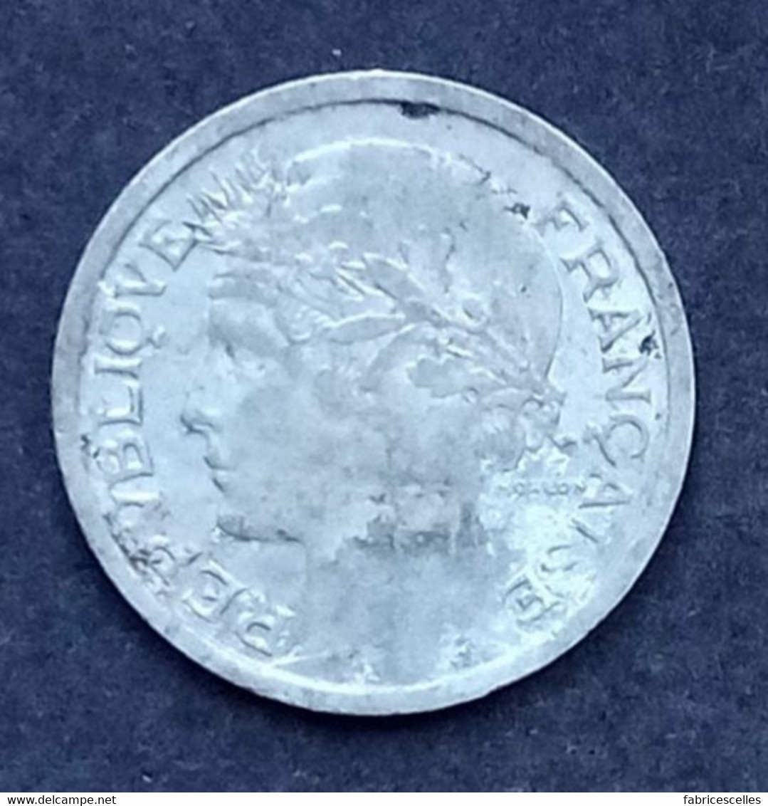 1 Franc Morlon Aluminium 1957 B - 1 Franc