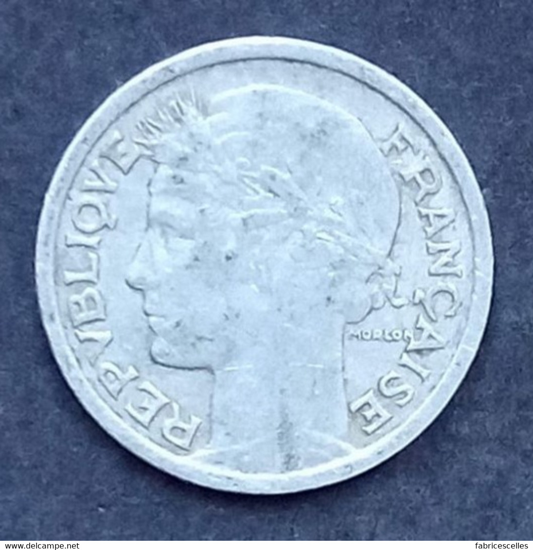 1 Franc Morlon Aluminium 1957 B - 1 Franc