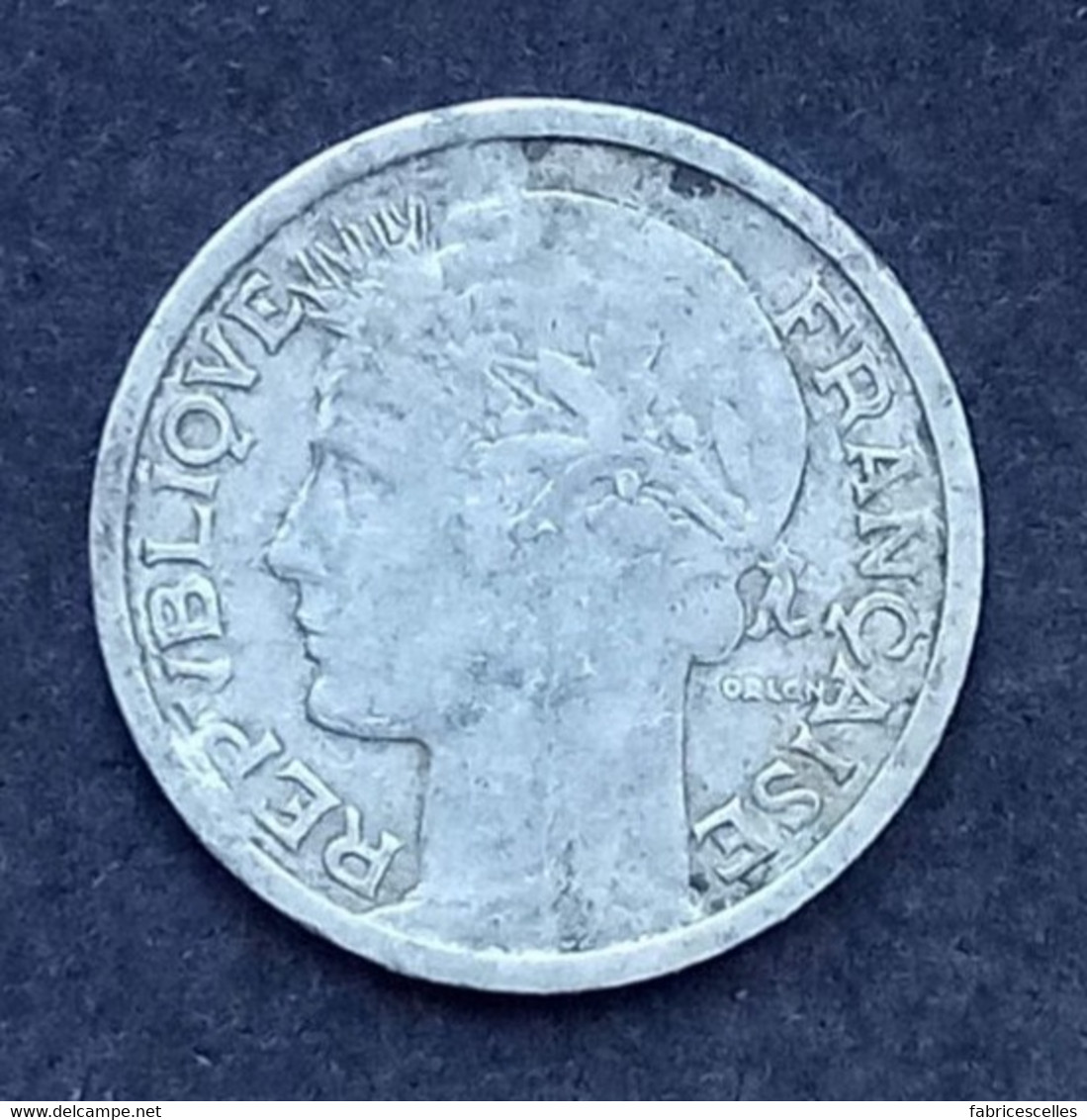 1 Franc Morlon Aluminium 1958 - 1 Franc