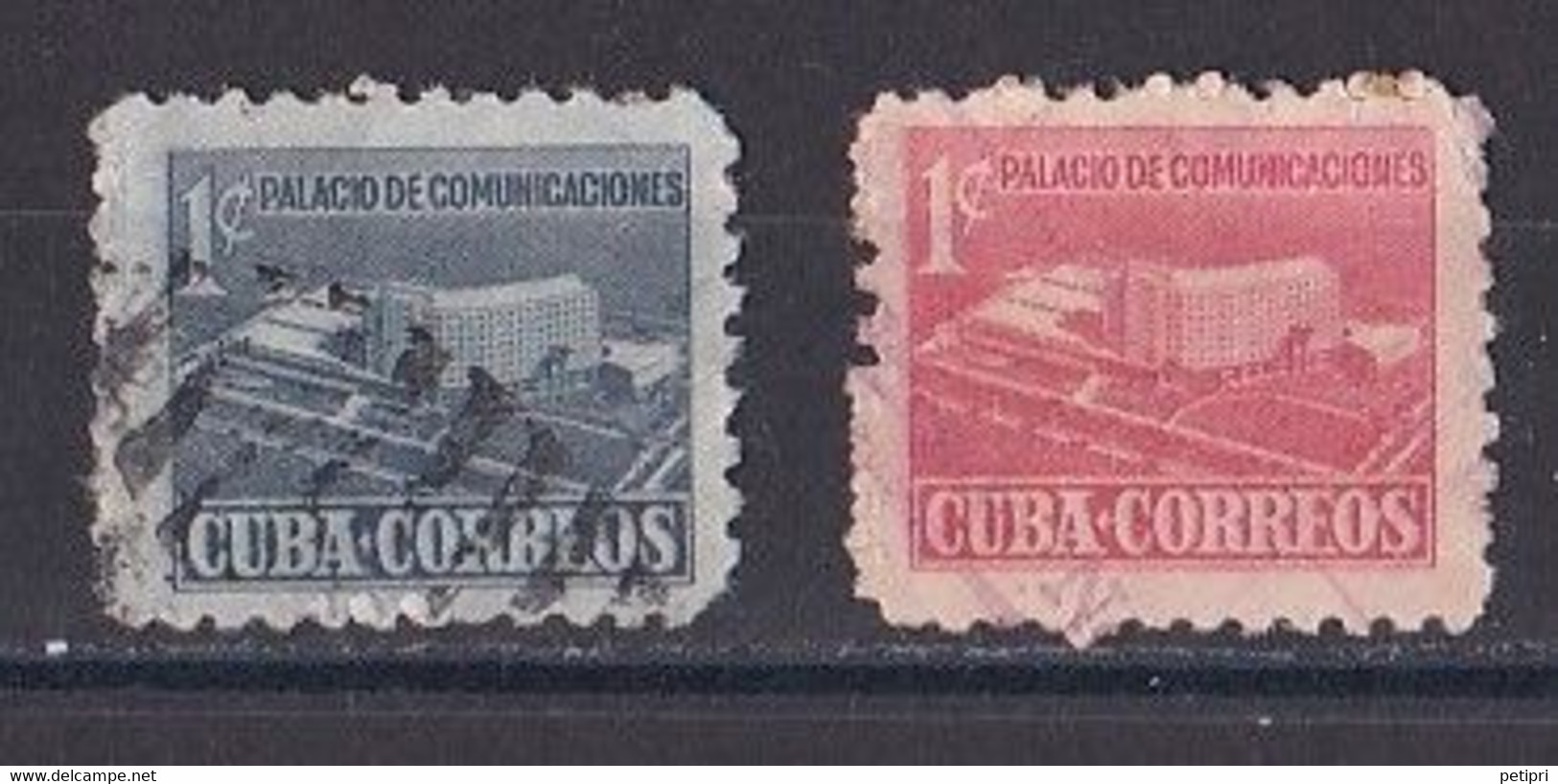 Cuba  République 1950-1959   Y&T  N ° 363 Et 477  Oblitéré - Oblitérés