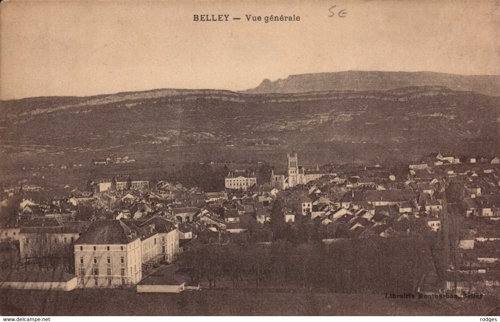 Dep 01 , Cpa   BELLEY , Vue Générale (10987) - Belley