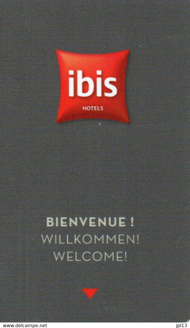 Clef D'hôtel - France - Ibis Hôtels, Grise - Hotel Key Cards