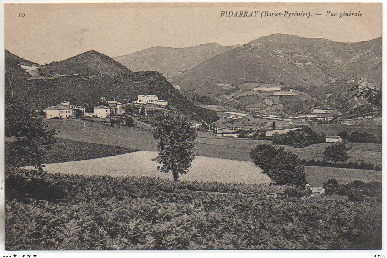 64 BIDARRAY  Vue Générale - Bidarray