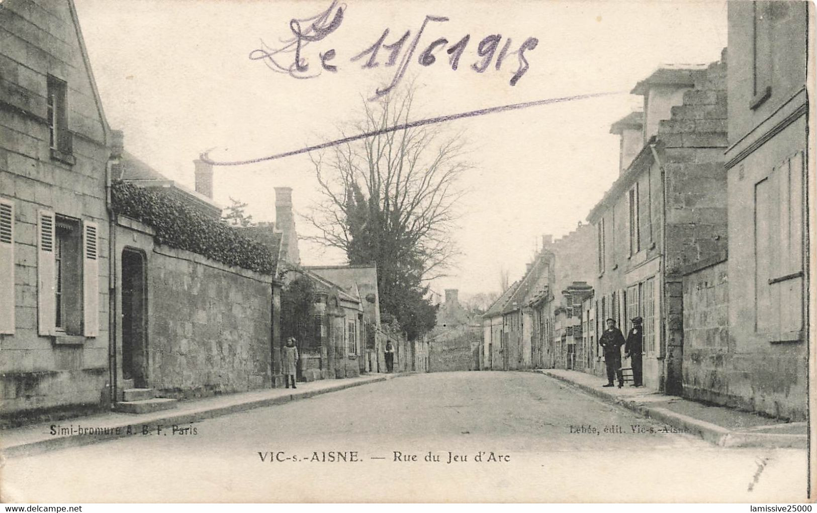 Aisne Vic Sur Aisne  Rue Du Jeu D'arc - Vic Sur Aisne